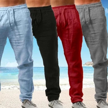 8 barve štirih letnih časih modni trend dihanje in udobno perilo za moške hlače priložnostno stretch pas hlače moška oblačila