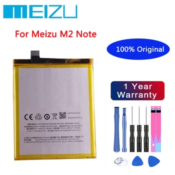Meizu 100% Prvotne 3100mAh BT42C Baterija Za Meizu M2 Opomba Telefon Visoke Kakovosti Baterije Bateria Na Zalogi + Orodja