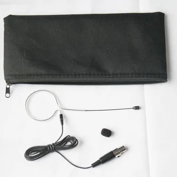 W22 Black Enem Ušesu, Slušalke Shure Mikrofon Za Brezžični Mini XLR 4Pin