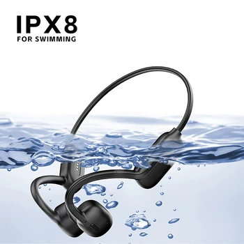 Za xiaomi Pravi Kostne Prevodnosti Slušalke Plavanje IPX8 Nepremočljiva 32GB Brezžična tehnologija Bluetooth 5.3 Slušalke za Šport Hi-fi Slušalke