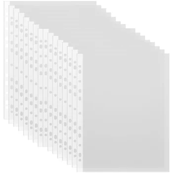 100 Kos Dustproof Plastičnih Folderss Dokumentov Prah-dokazilo A4 Jasno Praktičnih Vrečkah Pp Neprepusten Papir Imetniki Mapo sistema Office