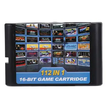 112 v 1 Igra Kartuše 16 Bitni Igro Kartuše za Sega Megadrive Igri Genesis Kartuše za PAL in NTSC