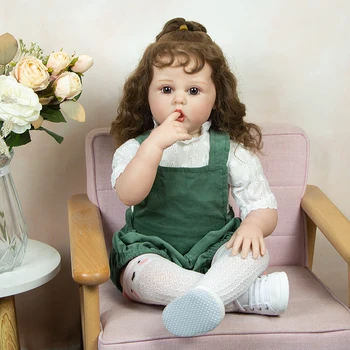 24 cm 60 cm Erin, ki so Prerojeni Lutke Novo Prispeli Krpo Telo Realne Dekle Baby Doll Za Prodajo Lutka Otrok Rojstni dan, Božič, Darila