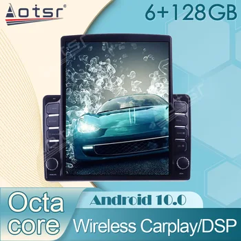 Android 10 Za Hyundai H1 2010 - 2014 Avto Radio Večpredstavnostna Videa, GPS Navigacijo Igralec Trak Zaslon Diktafon Samodejno Stereo glavne enote