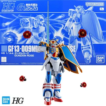Bandai Resnično Gundam Model Garaža Kit HG Series1/144 Anime Slika GF13-009NF GUNDAM ROSE Dejanje Igrače za Fante Zbirateljske Model