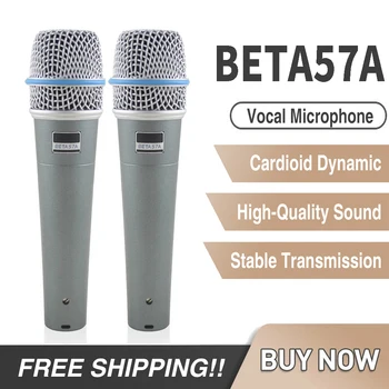 BETA57A Dinamični Instrument Mikrofon, snare tom boben mikrofon BETA57A za instrument drum kit