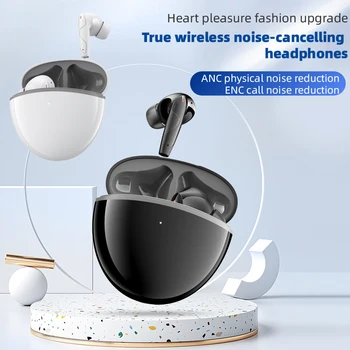 Bluetooth 5.3 Brezžične Slušalke z Mikrofonom Šport Nepremočljiva TWS Touch Kontrole Dual Stereo Zmanjšanje Hrupa Slušalke Čepkov Telefon