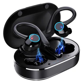 Brezžični 5.0 Slušalke Touch Kontrole Šport Nepremočljiva Bluetooth Slušalke HiFi 9D Bass sistem Stereo Slušalke Slušalke Z Mikrofonom