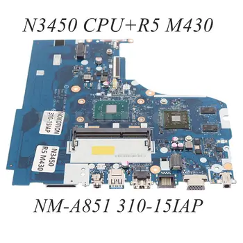 CG414 CG515 NM-A851 GLAVNI ODBOR za Lenovo IdeaPad 310-15IAP Prenosni računalnik z Matično ploščo N3450 CPU+R5 M430 GPU