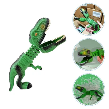 Dinozaver Zložljive Igrača Teleskopsko Plaything Živali-oblikovan Potegavščina Prop Plastičnih Grize Stranka Otroci Igrače Otrok