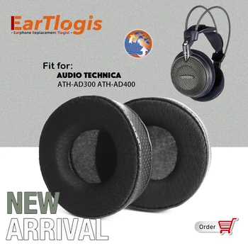 EarTlogis Nov Prihod Zamenjava Blazinic za ATH-AD300 ATH-AD400 Slušalke Earmuff Kritje Blazine Earpads