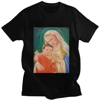 Hasbulla Boj Meme Smešno T-shirt Rusija Mini Khabib Blogger Natisni T-majice Moške Ženske Bombaž Prevelik T Srajce Ulične