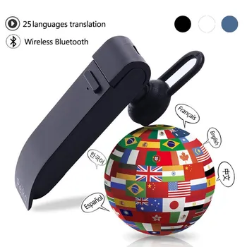 Inteligentni Posodobitve Slušalke 25 Jezikih Pametno Glasovno Prevajalec Instant Prevajanje Brezžična Tehnologija Bluetooth Prevajalec Slušalke
