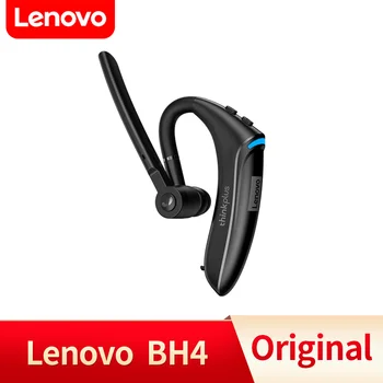 Lenovo BH4 Brezžične Bluetooth Slušalke Enem Ušesu, Poslovne Vožnje High Fidelity Kakovost Zvoka Klicev šumov Čepkov