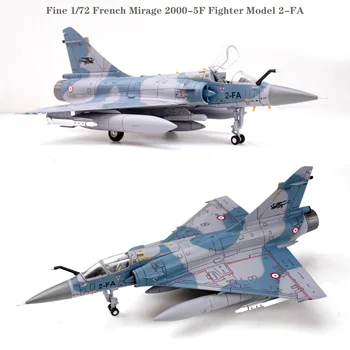 Lep 1/72 francoski Mirage 2000-5F Borec Model 2-FA Število Zlitine Zbirka Model