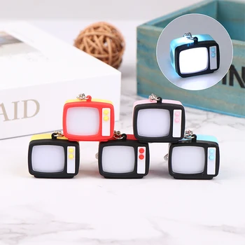 Miniaturni Televiziji TV Keychain Pohištvo Dnevna Soba, Spalnica Dekoracijo Modela Igrača