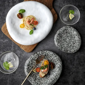 Nepravilna Keramično Ploščo Japonski Ustvarjalne Sashimi Plošče Matične Plošče Namiznih Skledo Restavracija Zrezek Ploščo Japonski Suši Jed