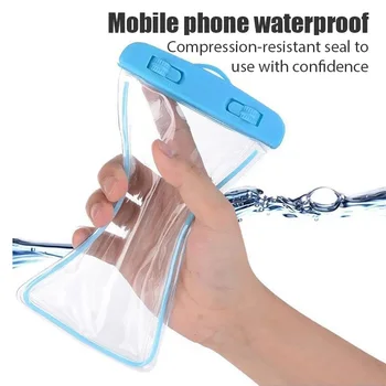 Nepremočljiva Plavanje Vrečko Primeru Telefon Za iPhone, Samsung Xiaomi Huawei Podvodni Mobilni Telefon Kritje