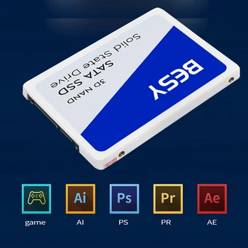 Notranji Najnovejše SSD128GB 256GB 1TB 512GB Visoke Hitrosti Pogona ssd za Prenosni RAČUNALNIK