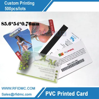 Po meri tiskanje plastičnih kartic, plastične vizitke, tiskanje kartice, kartice zvestobe--500pcs/veliko