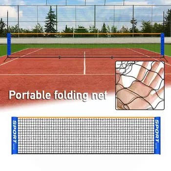Prenosna Zložljiva Neto Standard Strokovno Tenis Usposabljanje Neto Badminton Vadba Tenis na Prostem Očesa Odbojka Neto Net Ne Z0P4