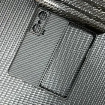 Resnično Pravi Ogljikovih Vlaken Primeru Material Za Huawei Honor Čarobno Primeru VS