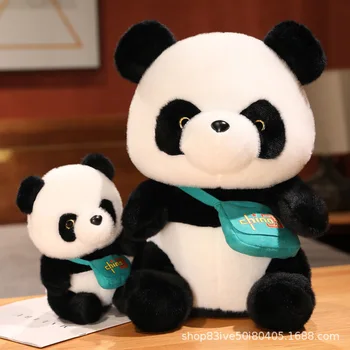 Simulacija Živali Lutka Kitajski Panda Lutka Živali Lutka Plišastih Igrač Lutka, Ki Imajo Rojstni Dan Presenečenje Darilo Srčkan Darilo Otroci Igrače
