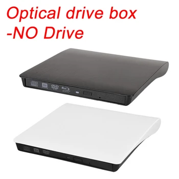 USB 3.0 SATA, Zunanji DVD, CD-ROM-RW, Dvd Predvajalnik Prenosni 5Gbps 12,7 mm Optični Slim Pogoni Ohišje Ohišje za Prenosni računalnik Desktop