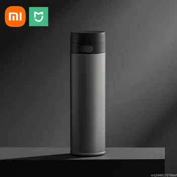 Xiaomi Mijia Termovko Pokal Ti Toplo in Hlajenje 450 ml Čistega Titana Pokal Telo Prenosni Termovko Zdrava Pijača za Dom