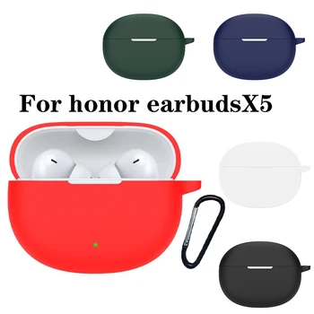 Za čast čepkov X5 / X5S Primeru Silikonski Bluetooth Slušalke Kritje honorx5s mehka Barva Shockproof hearphone Pribor polje